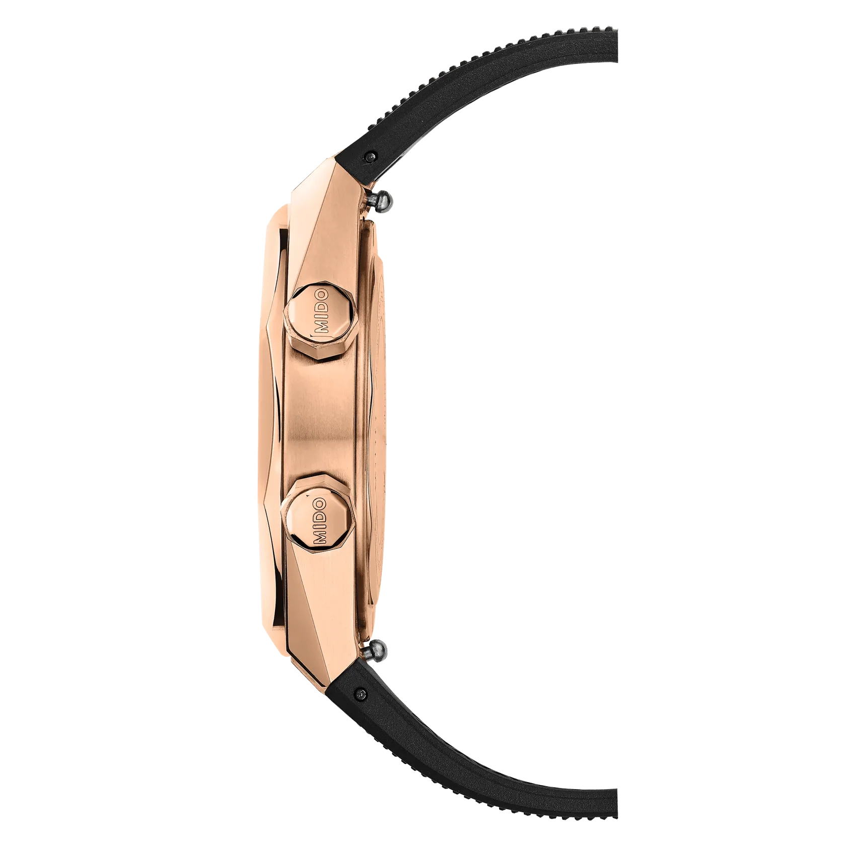 Mido Multifort 8 Two Crowns - Black - 38.40 x 40 mm | M0475073705100 - Image 5
