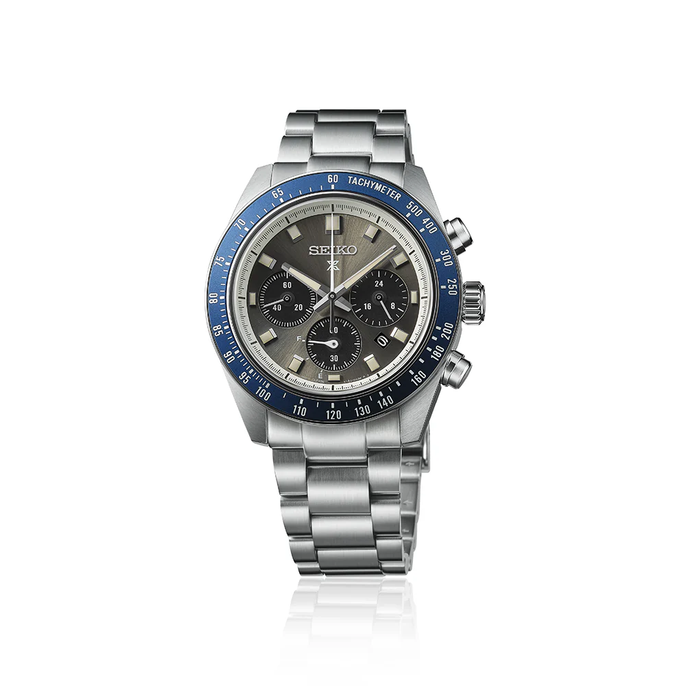 Seiko Prospex Speedtimer Solar Chronograph - Grey - 41.4mm | SSC939P1 - Image 4