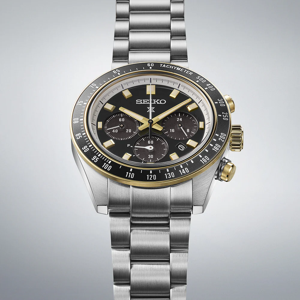 Seiko Prospex Speedtimer Solar Chronograph - Black - 41.4mm | SSC941P1 - Image 3