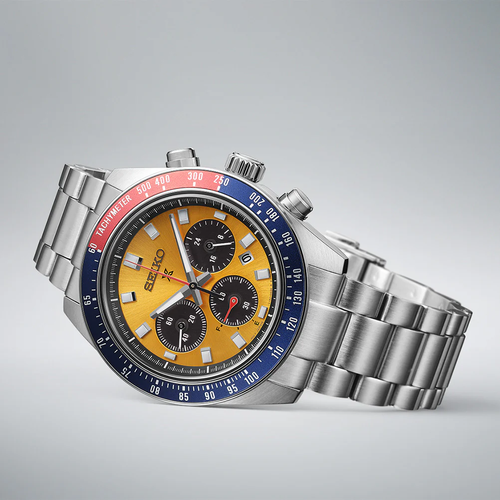 Seiko Prospex Speedtimer Solar Chronograph - Orange - 41.4mm | SSC947P1 - Image 4